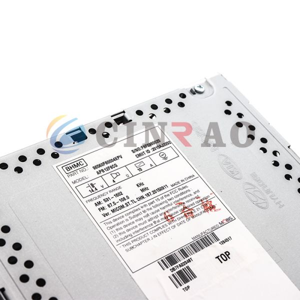 2016 Hyundai Tucson Car GPS Navigation Radio Player 96560F80004XPV APB12F8CG