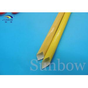 Benzene Oil Resistance Pu fiberglass Sleeve for electric wires