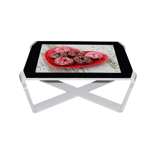 Quality Capacitive Touch Screen Computer Desk 50 Inch Interactive Display Table for sale