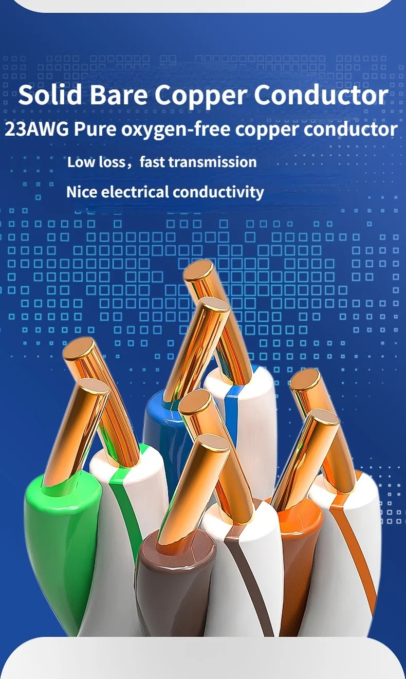 Optic Data Ethernet Network Communication Cable CAT6 UTP Patch Cord for FTTH/FTTX Systems