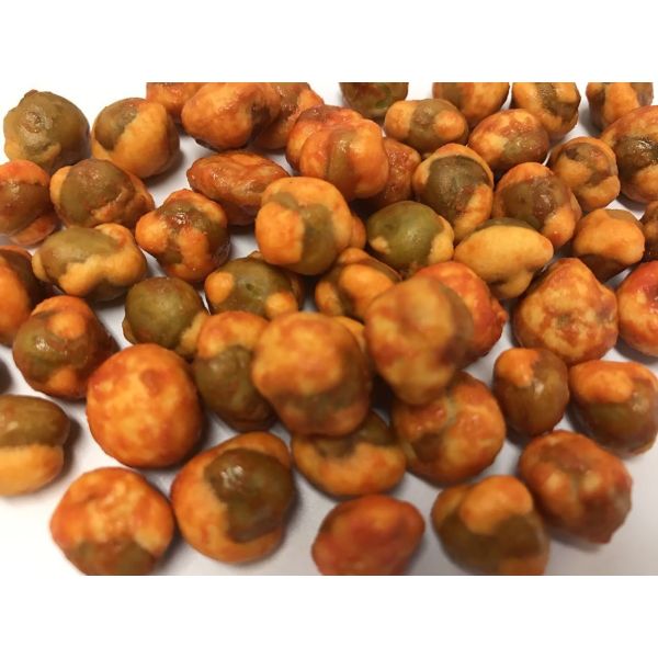 No Additive Fried Green Peas Snack Garlic And Onion Flavor Coated