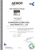 Global Well Electronic Co., LTD Certifications