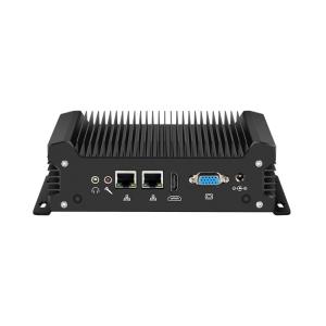 Intel Core Series Processor Industrial Fanless Computer Mini PC With Dual LAN Dual COM