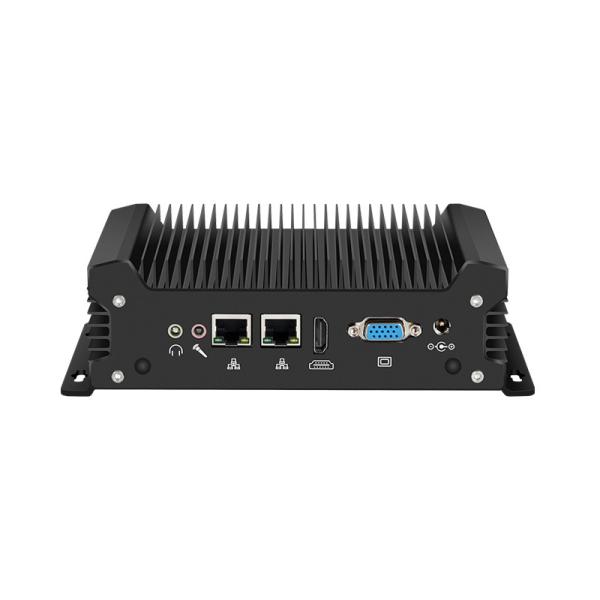 Quality Intel Core Series Processor Industrial Fanless Computer Mini PC With Dual LAN Dual COM for sale