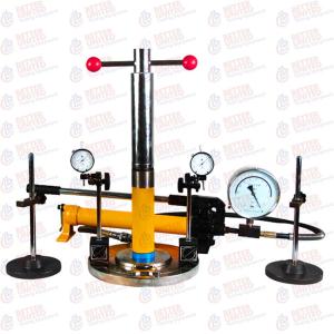 China ASTM D1194 Standard Soil Testing Machine 300KN Plate Load Test Machine on sale