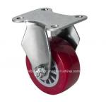 China Edl Mini 1.5 35kg Rigid TPU Caster with Bolt Bearing Type 26015-83 at Competitive for sale