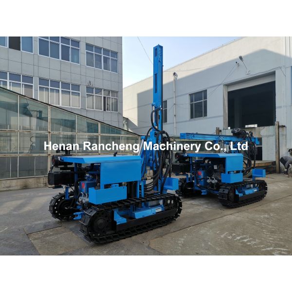 90mm - 140mm Dia DTH Drilling Equipment 45kw Diesel Engine Down The Hole Drill Rig
