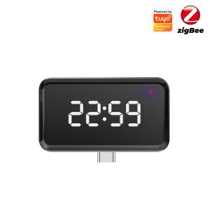 Wholesale Tuya ZigBee Gateway with Time Display, Multi-Mode Smart Hub for Bluetooth Mesh, Alexa, Google Home, and Wireless Bridge Connectivity from china suppliers