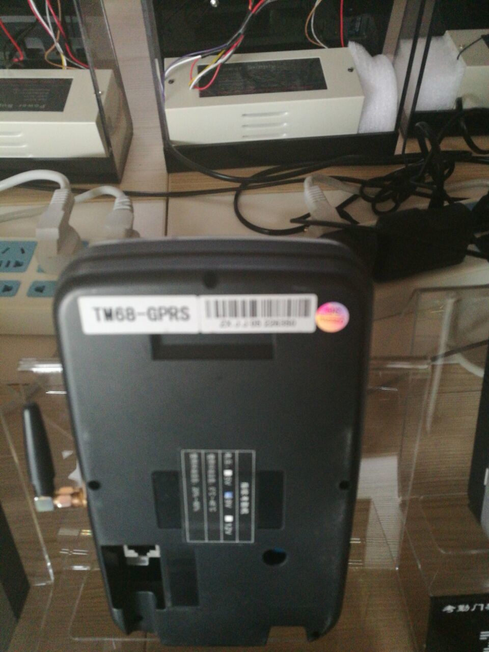 F68 Fingerprint reader door access control with TCP/IP software available time recording machine