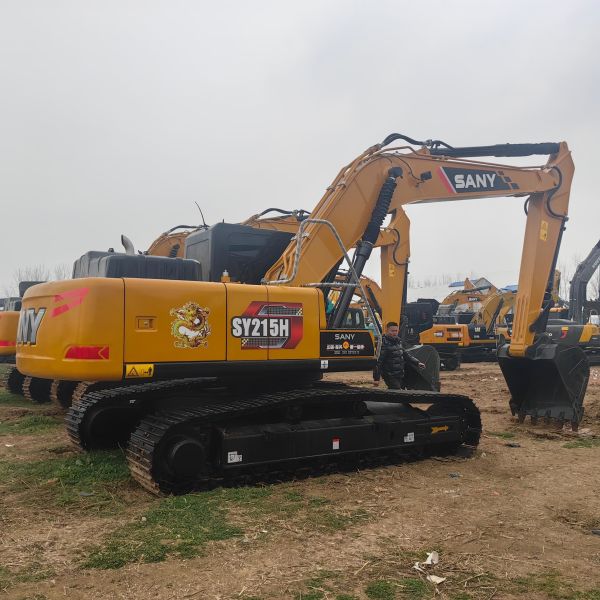 New Arrival Used SANY Brand Sy215H Excavator 21 Ton Heavy Earth Moving Machine For Sale