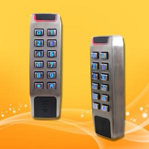 China Slim Type Standalone Proximity Reader , Wiegand 26 Access Control Rfid Reader on sale