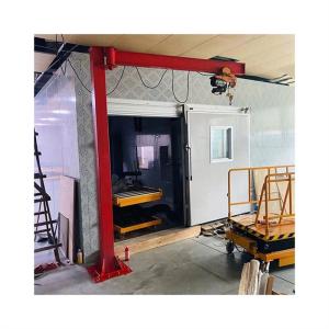 Wholesale 5T Cantilever Crane Column Type Jib Hoist Crane 180-360 Degree Slewing Rotation from china suppliers