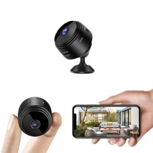 China ABS Infrared Small Wireless Security Cameras , CCTV P2P Tiny Spy Camera Wireless on sale