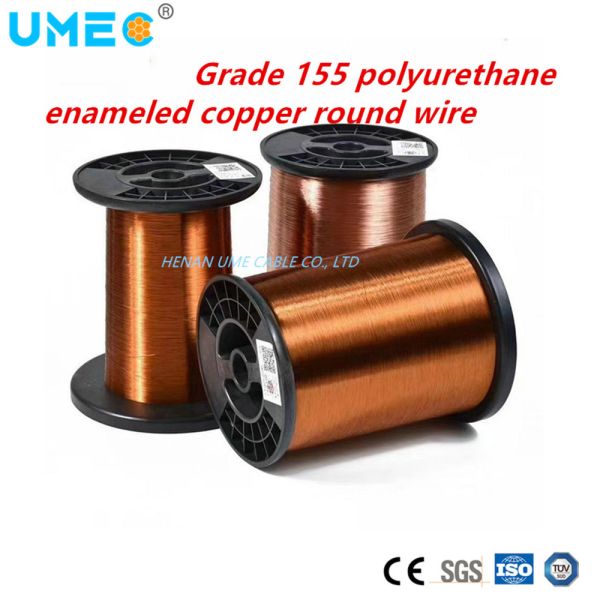 Winding Wire Aluminum/Copper Enameled Magnet Wire Winding Swg AWG Class 130 180 200 220 IEC-60317 Cable Wire