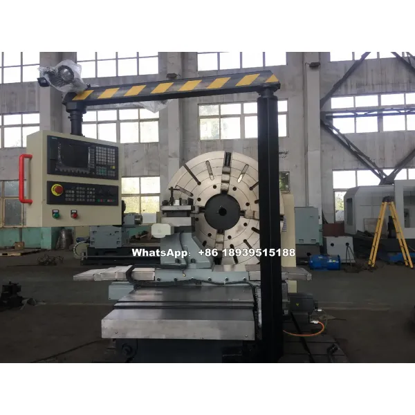 1250mm CK64125 Cnc Face Turning Lathe Flange Turning Machining