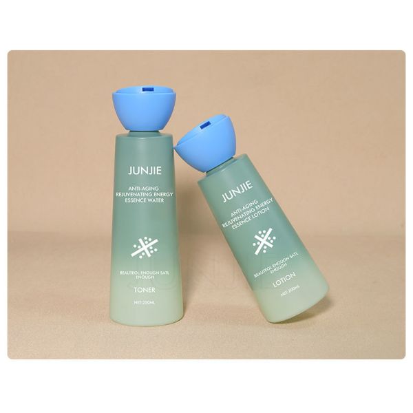 High Quality 250ml 200ml Pet Skin Care Containers and Cosmetic Packaging Empty Plastic Toner Bottles
