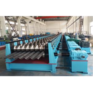 China Mitsubishi PLC Control Metal Tunnel Plate Roll Forming Machine width thickness 2-6mm for Construction on sale