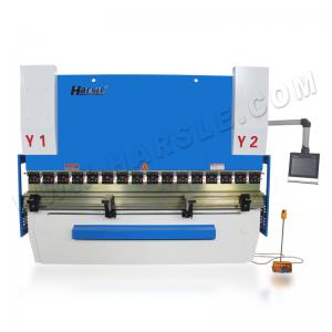 Wholesale CNC Press Brake DA58T Delem Controller Electro-Hydraulic Synchronized Steel Bending Machine from china suppliers