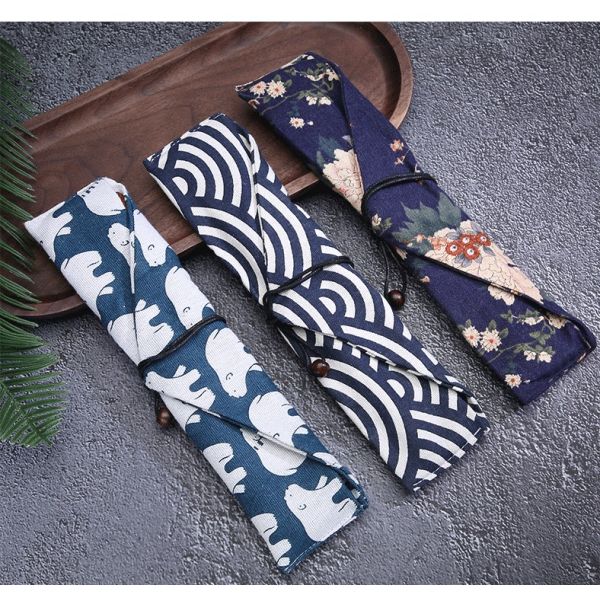 Japanese Style Reusable Wooden Utensils Household Wooden Chopsticks And Spoon Set