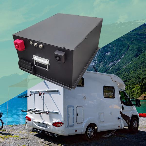 Quality Marine LFP Deep Cycle RV Battery 51.2v 200ah Rechargeable Battery Pack for sale