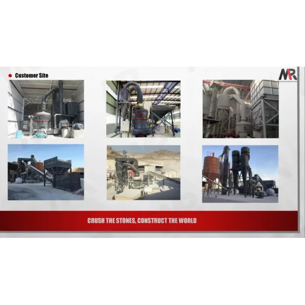 Grinding Machine Grinding Mill 4 Rollers Stone Grinding Machine Raymond Mill to Produce Gypsum Powder