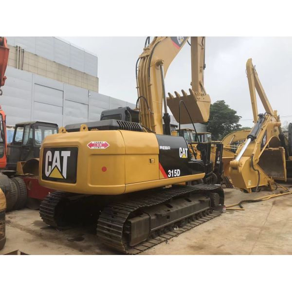 Used 6 Cylinder CAT Excavator 15T Operating Weight 2015-2021 Year 315D Excavator
