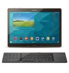 Foldable Bluetooth Keyboard,ABS Portable Mini Keyboard with Touchpad for IOS