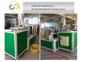 Wholesale Automatic paper lid making machine, paper cover making machine for ice cream from china suppliers