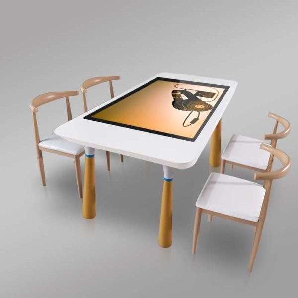 Quality Restaurant LCD Interactive Touch Screen Table Capacitive 55inch Android for sale