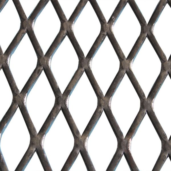 1-1/2" #16 Carbon Steel Expanded Metal Mesh For Display Units