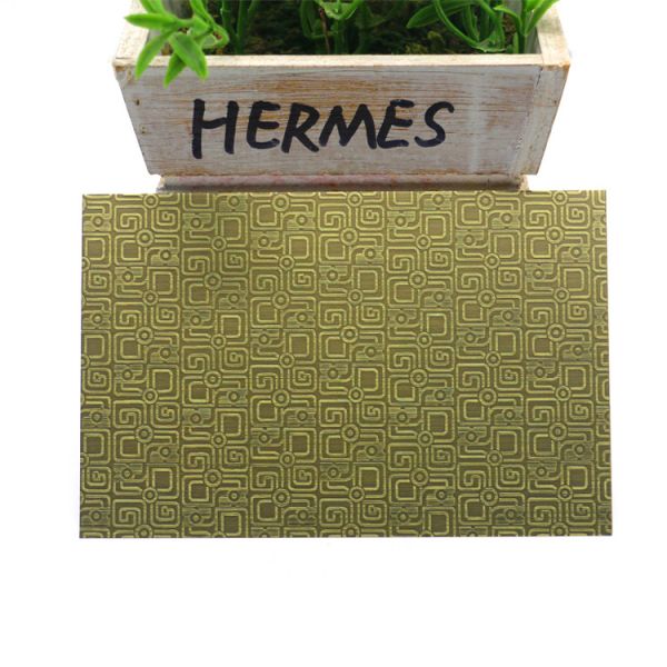 1mm Thick Prime Cold Rolled Stainless Steel Sheet Champange 304 316 Decorative Metal