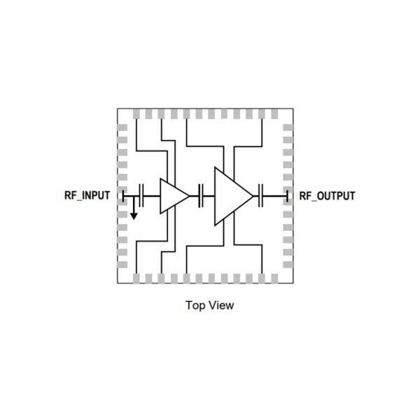 Block Diagram - Qorvo QPA2933 S-Band 60W GaN Power Amplifier