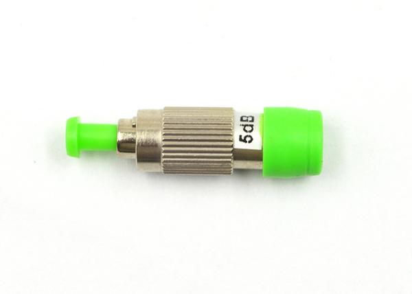 Quality FC Inline 5dB Attenuator , Male To Female Single Mode Attenuator APC Ferrule for sale