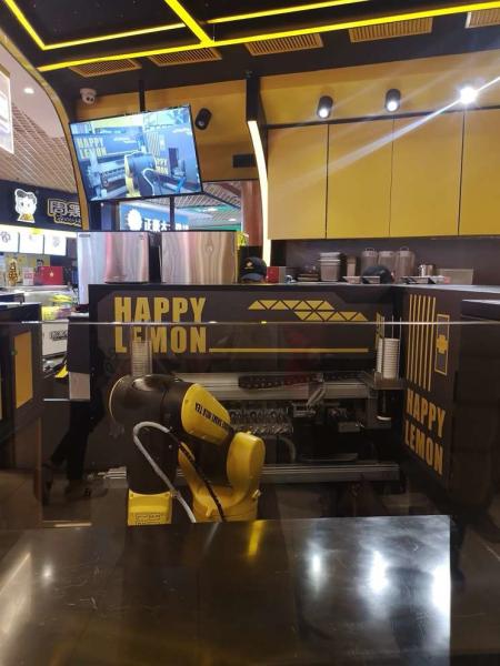 Quality KR 6 R900 Six Robot Coffee Machine , Stable Performance Robot Arm Coffee Maker for sale