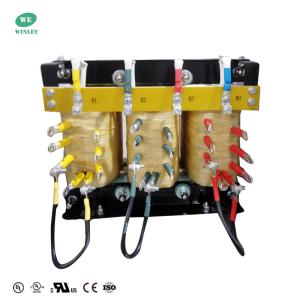 China 45kva Three Phase Dry Type Transformer Distribution Low Voltage Multi-Tap 400v To 208v Mechanical Terminals  Nema 3r Electrical Enclosure on sale