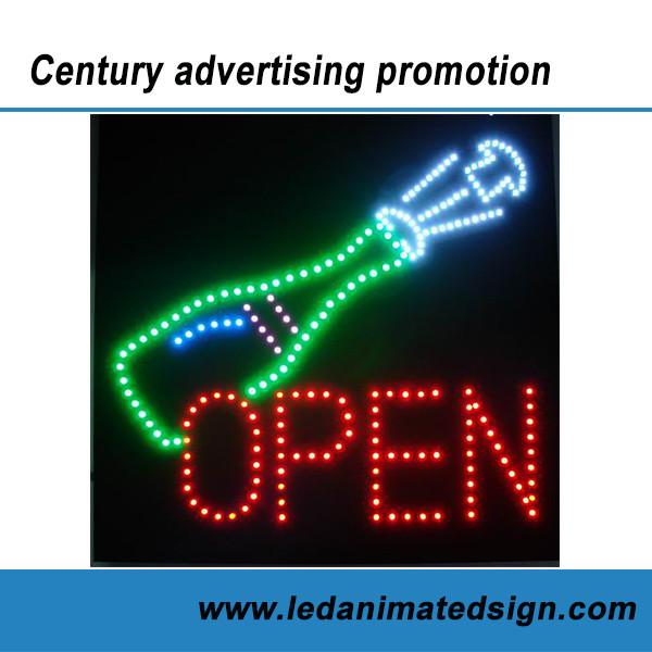 Quality Colorful led sign for sale