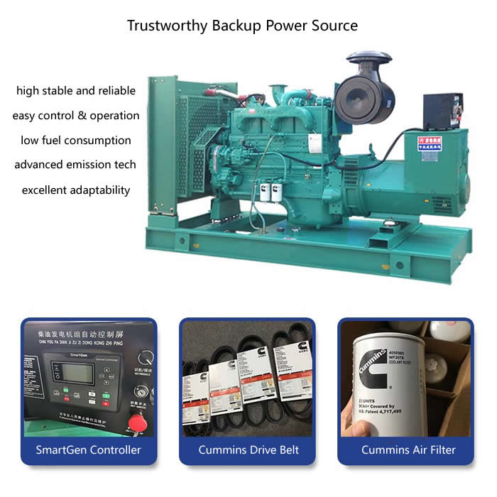 450 KW Cummins Diesel Generator Set Container Type Cummins Generator Engine