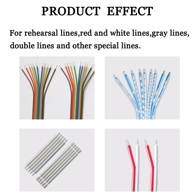 Cutting Stripping Splitting Machine for Automatic Speaker Cable and Flexible Flat Cable