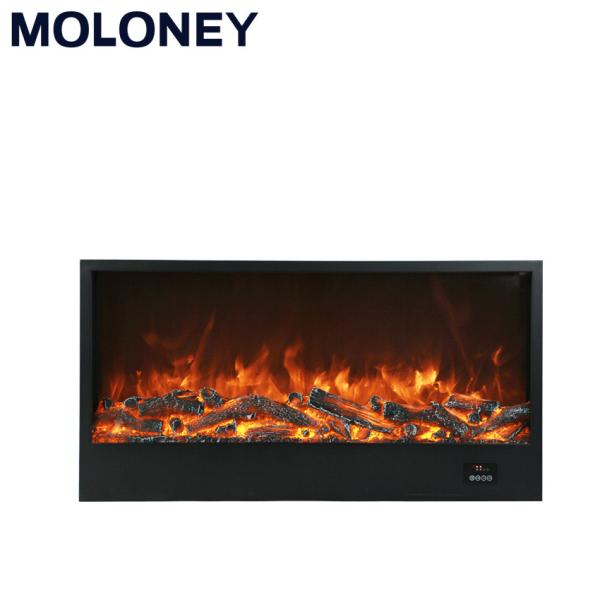 Quality Single Color Artificial Charcoal Flame Electric Fireplace Remote Control for sale