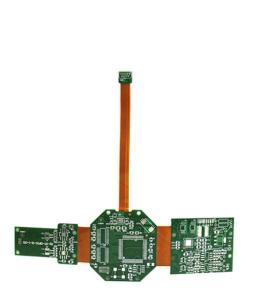 China Industrial Rigid Multilayer Flex Pcb High TG FR4 With 1mil PI ENIG Surface Treatment on sale