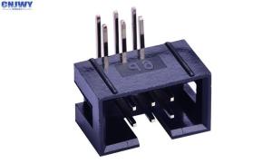 Wholesale Right Angle 2 * 3 Box Header Connector 2.54 Mm Through Hole Withstand Voltage 500V from china suppliers