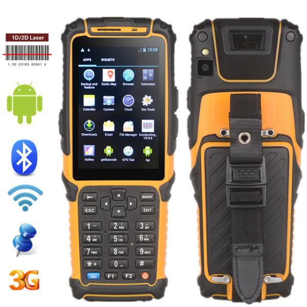 Wireless Handheld Data Collection Devices , Android Pos Terminal 3.5" LCD 50