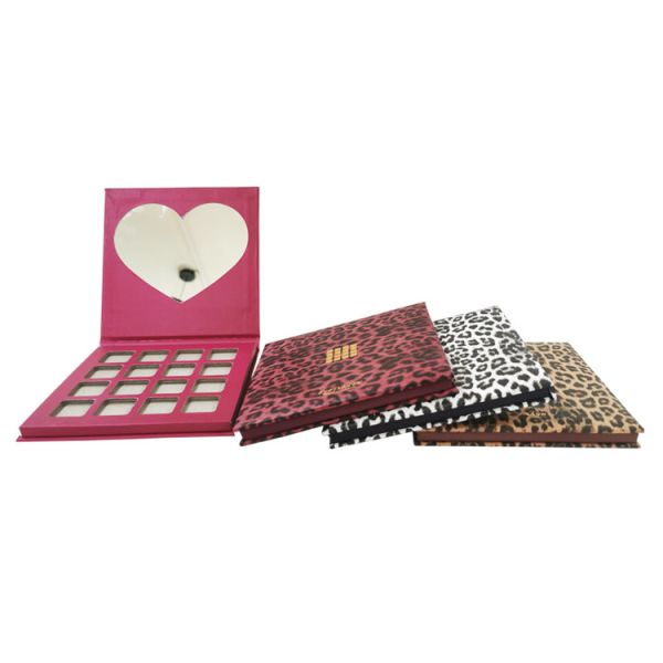 XL Packaging Cmyk Printing Cardboard Make Up Packaging Box Cosmetic Magnetic Lid Eyeshadow Palette Box