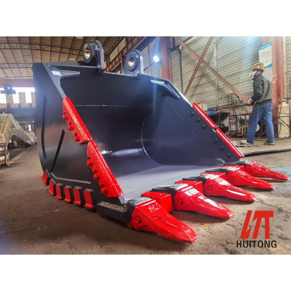 Wide Digging GP Heavy Duty Excavator Bucket Q355B Backhoe Rock Bucket
