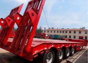 Wholesale Excavator transport low load trailer lowboy semi trailers high strength from china suppliers