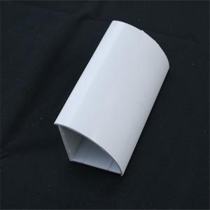 White PVC profile jointer gatherings Chemical resistance with seamless connect