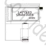 Customize OEM 1.45mm 0.96" SH1106G Oled Screen Display Module
