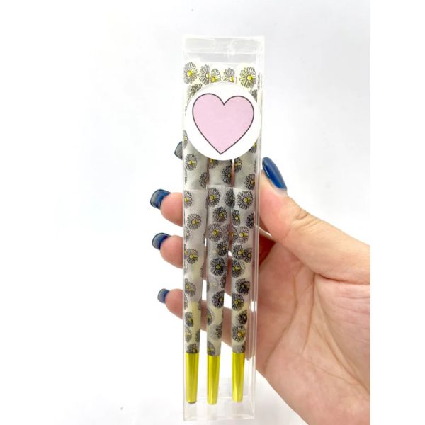 Gold Foil Tips King Size Pre Rolled Cones Colored Rolling Paper Custom Printed