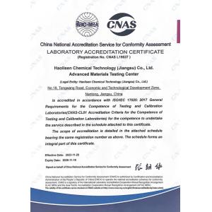 HLS Coatings （Shanghai）Co.Ltd Certifications